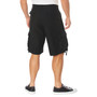 Rothco Vintage Infantry Utility Shorts | Black | 2552