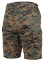 Woodland Digital Camo BDU Shorts |  Rothco 65412