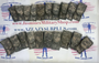 USGI Army ACU Molle II M-Series Double Mag Ammo Pouches USED - Lot of 20