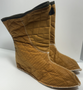 USGI Intermediate Cold Weather Quilted Boot Liner Inserts Booties Sz 4-4.5 W/XW NOS