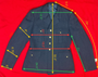 Vintage UK Military Men's 1967 British Royal Officer Dress Jacket Men's EU Sz 49