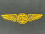 Enlisted Aircrew Deluxe TriFold Wallet Black | Eagle Crest Style 4103B NEW