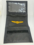 Enlisted Aircrew Deluxe TriFold Wallet Black | Eagle Crest Style 4103B NEW