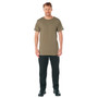 AR 670-1 Coyote Brown Solid Color Short Sleeve Crew Neck T-Shirt | 100% Cotton 2934