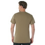 AR 670-1 Coyote Brown Solid Color S/S Crew Neck T-Shirt | Poly/Cotton Blend 67847