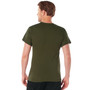 Olive Drab Green Moisture Wicking Short Sleeve Crew Neck T-Shirt 9505