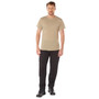 Desert Sand Moisture Wicking Short Sleeve Crew Neck T-Shirt Desert Sand Moisture Wicking Short Sleeve Crew Neck T-Shirt