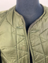 Vintage 1966 Vietnam Era USAF Man's Coat Liner OD Green Small Regular EUC