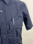 Short-Sleeve Navy Button Up Uniform Shirt | Small | NWOT