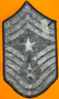 USAF E-9 Chevron: Air Force Command Chief Master Sergeant Rank Patch SET | Small EUC