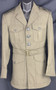 USMC Men's Alpha Green Uniform Coat Poly/Wool Service Jacket | Size 38S USED