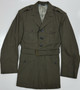 USMC Men's Alpha Green Uniform Coat Poly/Wool Service Jacket | Size 38S USED