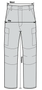 Midnight Blue Camouflage Tactical Cargo BDU Pants | 4712