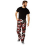 Red Camouflage Tactical Cargo BDU Pants | 7915