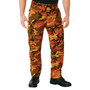 Savage Orange Camouflage Tactical Cargo BDU Pants | 8865