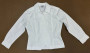 USGI Women's White Dress Shirt 6-Short Army Air Force Long Sleeve Blouse Uniform