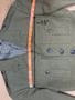 USMC Men's Alpha Green Uniform Coat Poly/Wool Service Jacket | Size 40 Reg USED