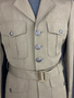 USMC Men's Alpha Green Uniform Coat Poly/Wool Service Jacket | Size 40 Reg USED