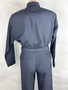 USN Men's Officer Black Navy Service Uniform | 3PC Set - Shirt, Pants, Belt | Med EUC