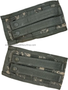 Lot of 2 - US Military Army ACU Molle II M-Series Double Mag Ammo Pouches EUC