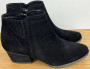 Women's 6.5M Boots Blondo Valli 2.0 Black Suede Leather Waterproof Bootie NWOB