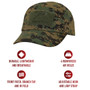 Woodland Digital Camo Tactical Operator Cap