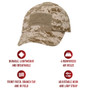 Tactical Operator Cap | Digital Camouflage Colors 9362