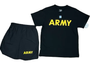 Army PT t-shirt & shorts set