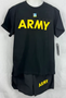 Army PT t-shirt & shorts set