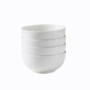 White Cereal Bowls Set OF 4 