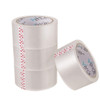 Vencier 6 Rolls General Purpose Packaging Tape - Brown/Clear 48mm x 66m