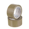 Vencier 6 Rolls General Purpose Packaging Tape - Brown/Clear 48mm x 66m