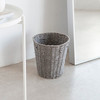 Vencier Round Waste Paper Basket Bin - Rubbish Bin for Bedroom, Bathroom, Offices or Home