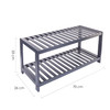 2 Tier Bamboo Shoe Rack 