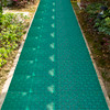 10pcs Interlocking Plastic Garden Tiles Non slip Path Floor Lawn Paving Patio Deck