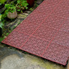 10pcs Interlocking Plastic Garden Tiles Non slip Path Floor Lawn Paving Patio Deck