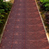10pcs Interlocking Plastic Garden Tiles Non slip Path Floor Lawn Paving Patio Deck