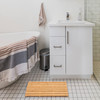 Vencier Bamboo Duckboard Bath Mat | Anti Slip Mat - New Slatted Design | Spa, Bath, Shower Bathroom Decor |