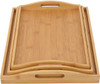 Bamboo Serving Trays Set of 3 with Handles