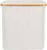 XL Bamboo Laundry Hamper with Lid – 88L