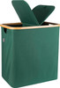 XL Bamboo Laundry Hamper with Lid – 88L