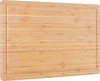 Bamboo Chopping Board with Juice Groove – Large or XL, 2cm Thick