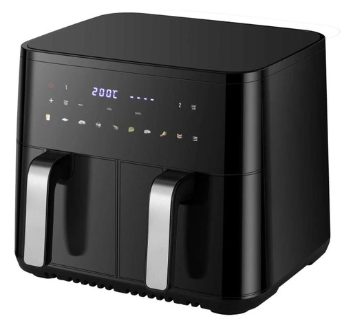 9L Dual Basket Smart Air Fryer with Sync Finish