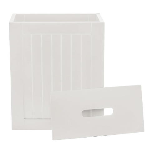 Toilet Roll Cabinet & Bathroom Storage Unit - White