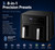 9L Dual Basket Smart Air Fryer with Sync Finish