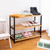 3-Tier Bamboo Shoe Rack – Natural/Black