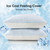 Cooling Memory Foam Pillows – 2 Pack, Queen