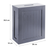 Toilet Roll Cabinet & Bathroom Storage Unit - Grey