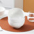 Set of 4 Porcelain Bowls, 600ml | White