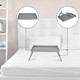  Bamboo Bed Tray, Folding Legs, Bed and Serving Grey 